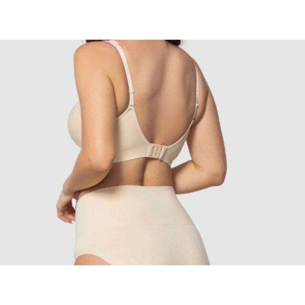 New UNDEROUTFIT Comfort Bra #459 Sand Size 4X Adjustable Straps 4X-LARGE